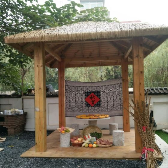 石家庄景观凉亭长加工厂聊聊你不知道的庭院凉亭风水知识