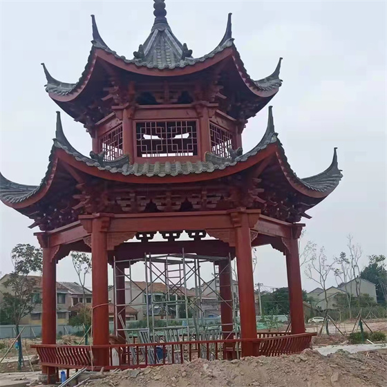 石家庄八角景观亭子