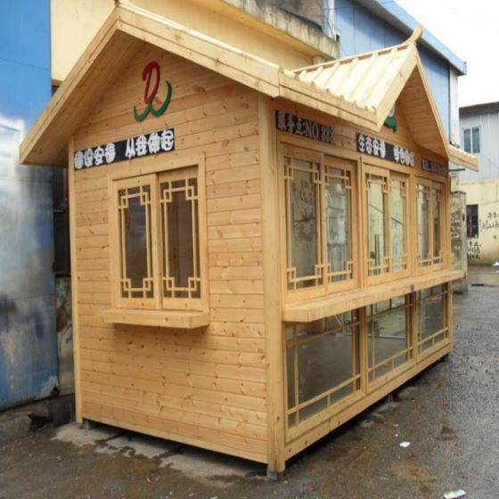 景区实木售卖亭