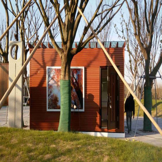 石家庄木材售卖亭制作